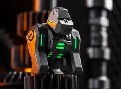 Gorilla Kong Robot Mecha Figurine Desk Ornament Tritium Tube