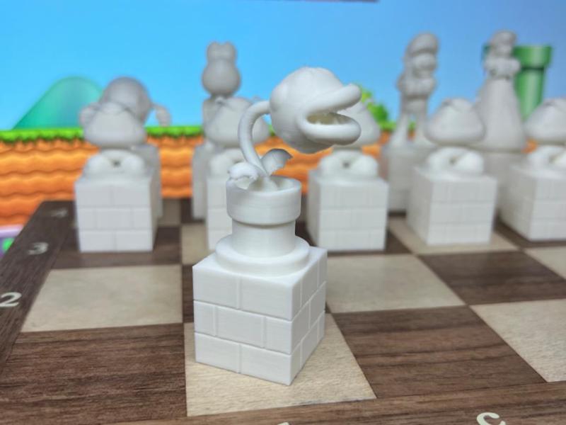 Piranha Plant / Super Mario / Chess Piece