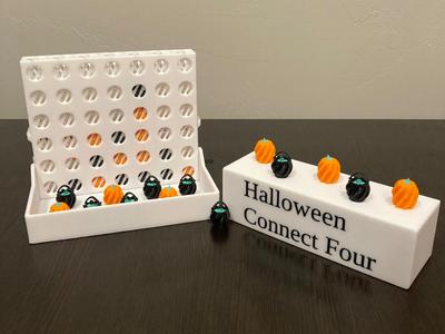 Halloween Connect Four Pass Through Edition
