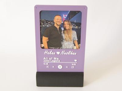 Personelized Spotify Photo Frame