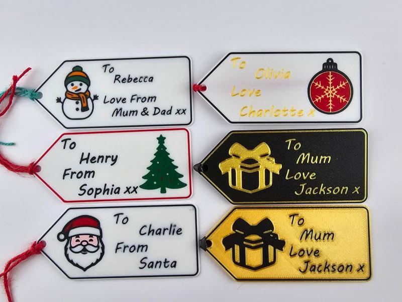 Christmas Gift Tag Personalised