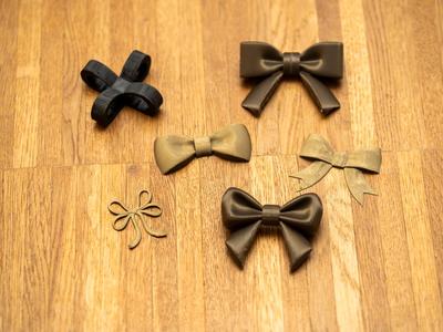 Collection of 6 Beautiful Decorative Bows