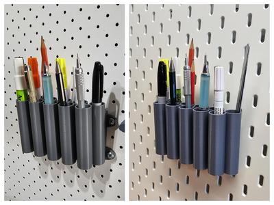 Pen Holder for Skadis,Pegboard or Wall
