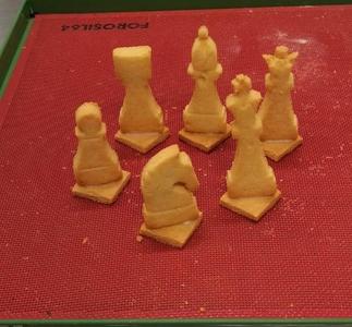 Chess cookie cutters