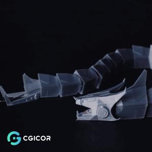 Cyber Dragon Led Articulated
