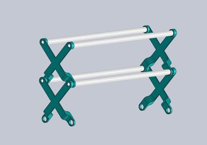 Pergo 1/2" PVC Exapandable Shoe Rack