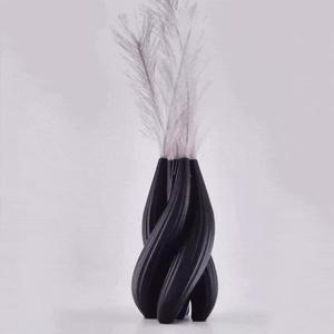 Elegant Twisted Vase (No Need for Supports)