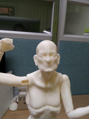 BJD Frail grandfather -ball Jointed doll 3D print model