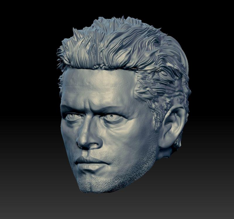 MIsha-migo bust of man