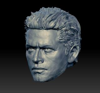 MIsha-migo bust of man