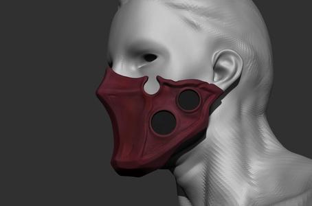 Tokyo Ghoul Tatara Cosplay Mask Stl File
