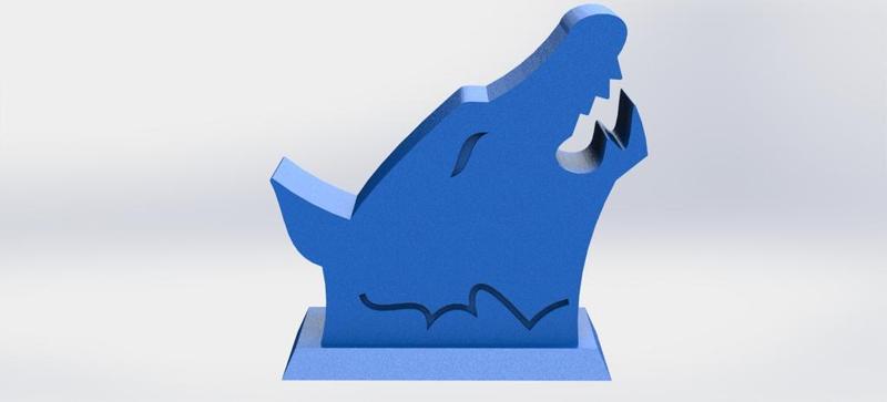 Wolf Phone Holder 