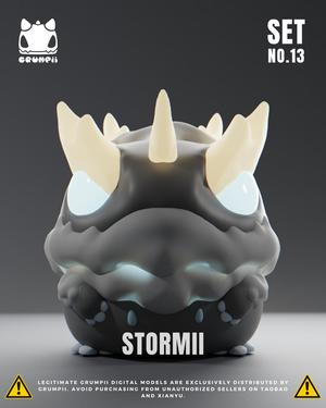 Grumpii 3D Printable Art Toy - Chubbii Series - Set 13