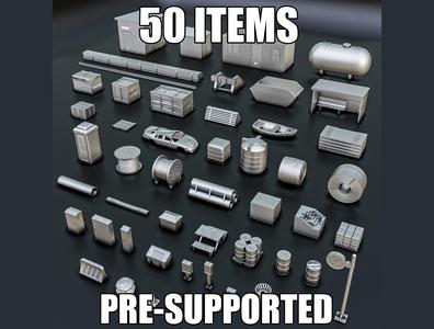 Railway Surroundings Diorama Pack - H0