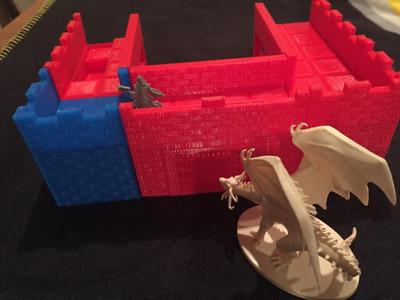 Build Your Own Castle - Warhammer Scale - All Parts