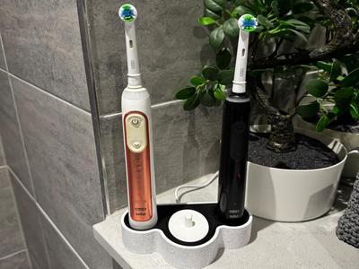 Oral B Toothbrush Double Charging Stand Holder 