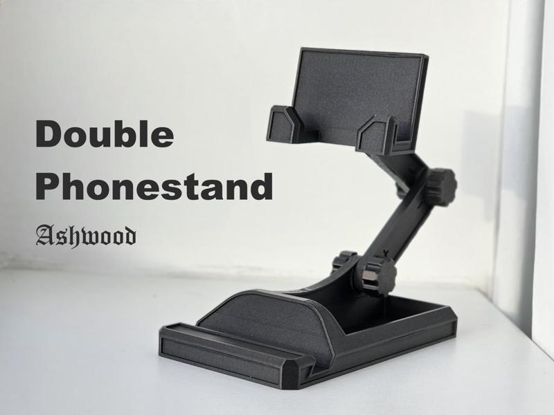 Double phonestand