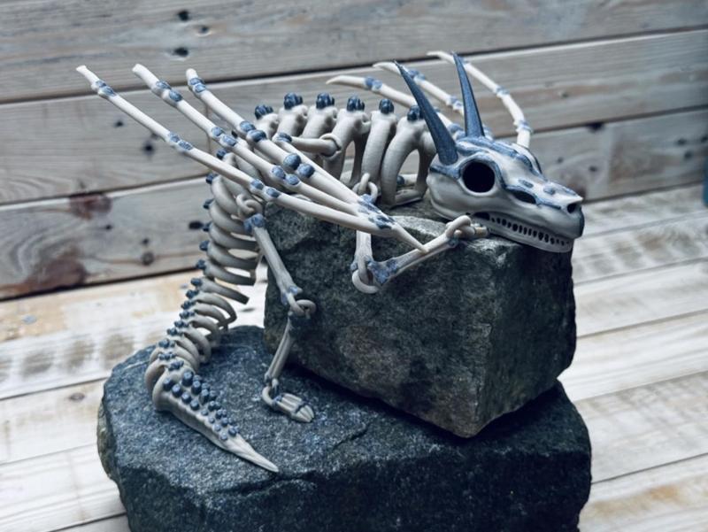 Skeleton Dragon - Articulated
