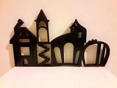 Halloween City - Wall Picture