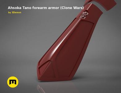 Ahsoka Tano Clone Wars Forearm Armor
