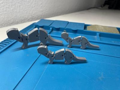 Articulated Ferret Toy and Keychain