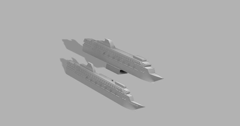 WITH AMSETERDAM.stlBoat Ship Pin