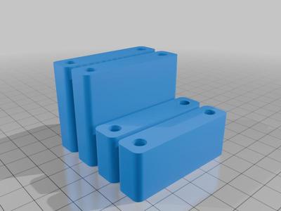 AEROBAR SPACERS FOR SIROCCO MINI CLIP ON 