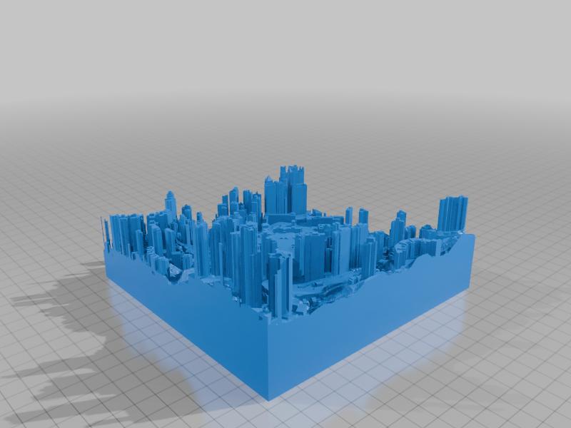 Detailed 3D Model of Hong Kong (sample)