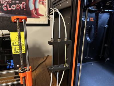 Filament Feeder Guide Mount for Prusa XL from Dry Box to Printer