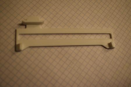 a modified trigger for Patpatruoille's OTF knife fidget