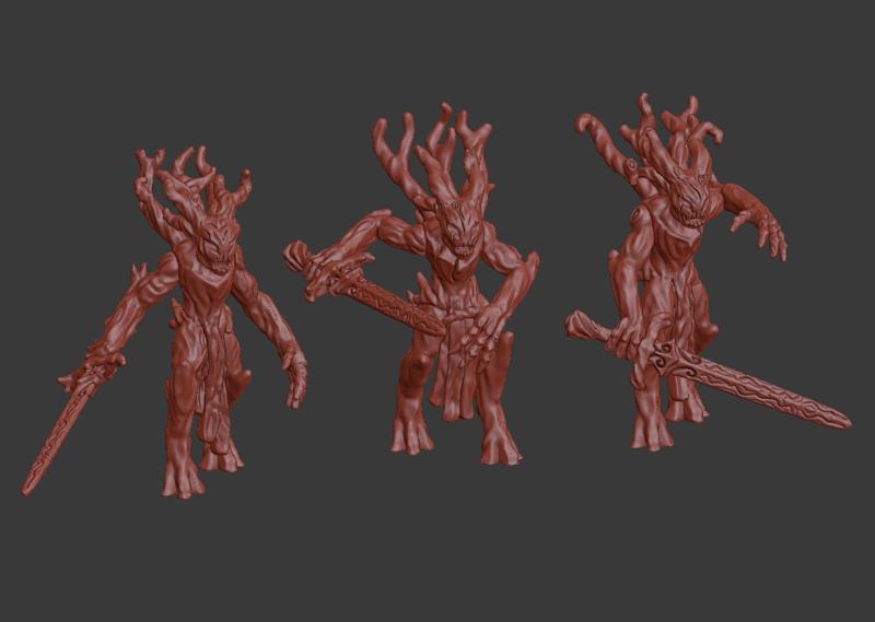 Forest Shamblers Miniatures