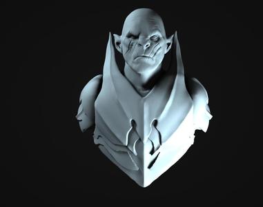 Orc bust