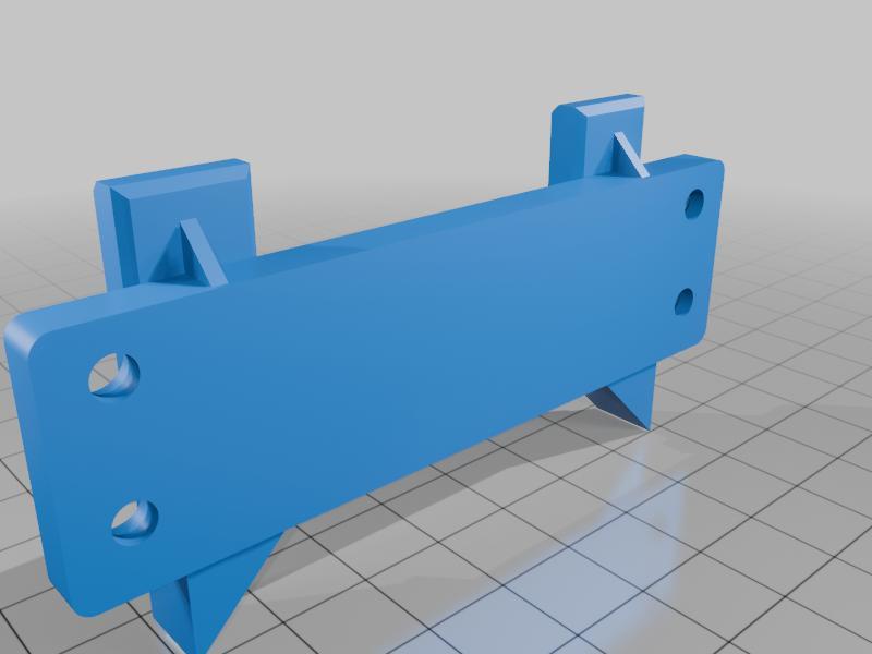 Raspberry Pi 15.6 inch monitor hook mount