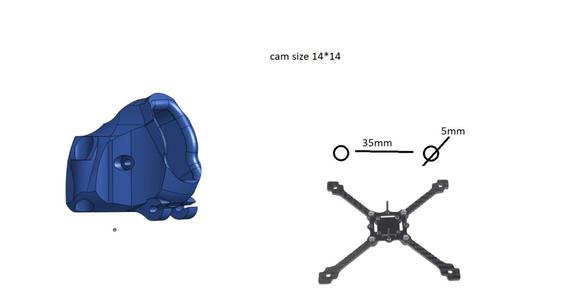xy4zoll frame cam mount
