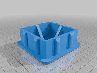 Replacement frame plug for pickelball C&D Wheel Base Championship Net