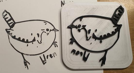 Wren stamp