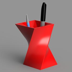 Twisted Diamond Vase