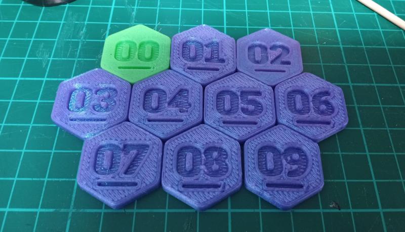 Numbered Rune Counters/Tokens (0-99)