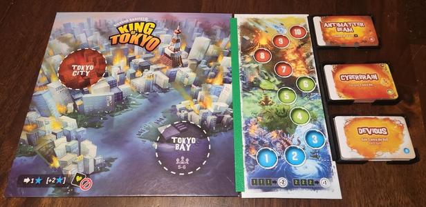 King of Tokyo: Even More Wicked board organizer