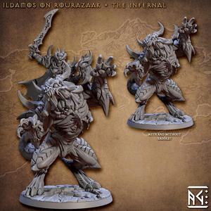 Ildamos on Rourazaak the Infernal - Abyss Demon Hero + Beast
