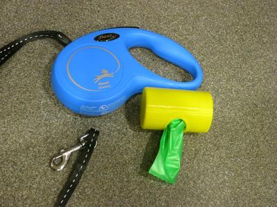Pretty Good Flexi Dog Lead Bag Dispenser
