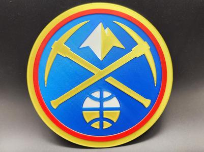 Denver Nuggets Logo 4 Color