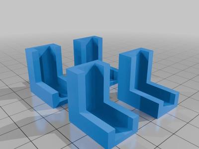 Creality Ultrabase 4mm glass bed mounting clips for K1C