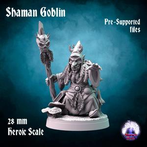 Goblin Shaman - 28mm miniature