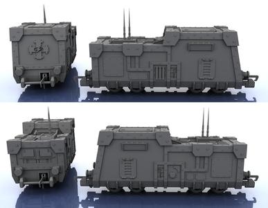 OO Train - Warhammer Style - Armoured Intel