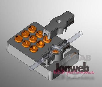 Thread center die jig  for Powerfix tool
