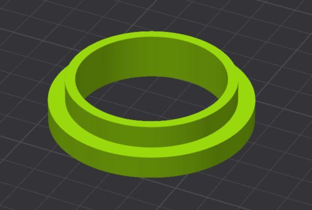 mini spool adapter - 7mm centering spacer