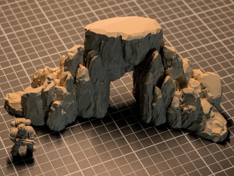 Miniature Terrain - Rock #8 
