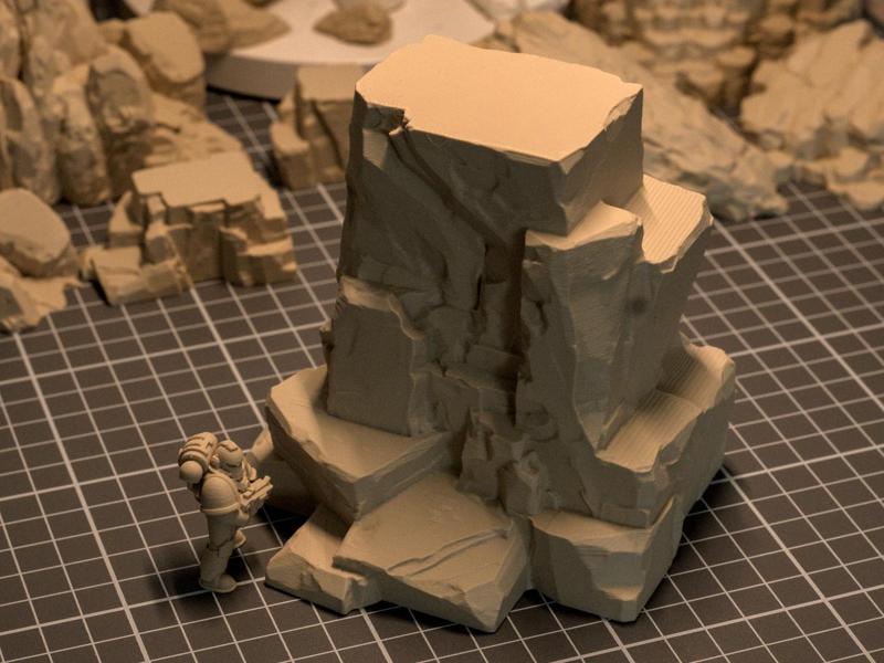 Miniature Terrain - Rock #10