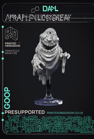 Goop - Undead - Ghast Busters - PRESUPPORTED - Illustrated and Stats - 32mm scale 